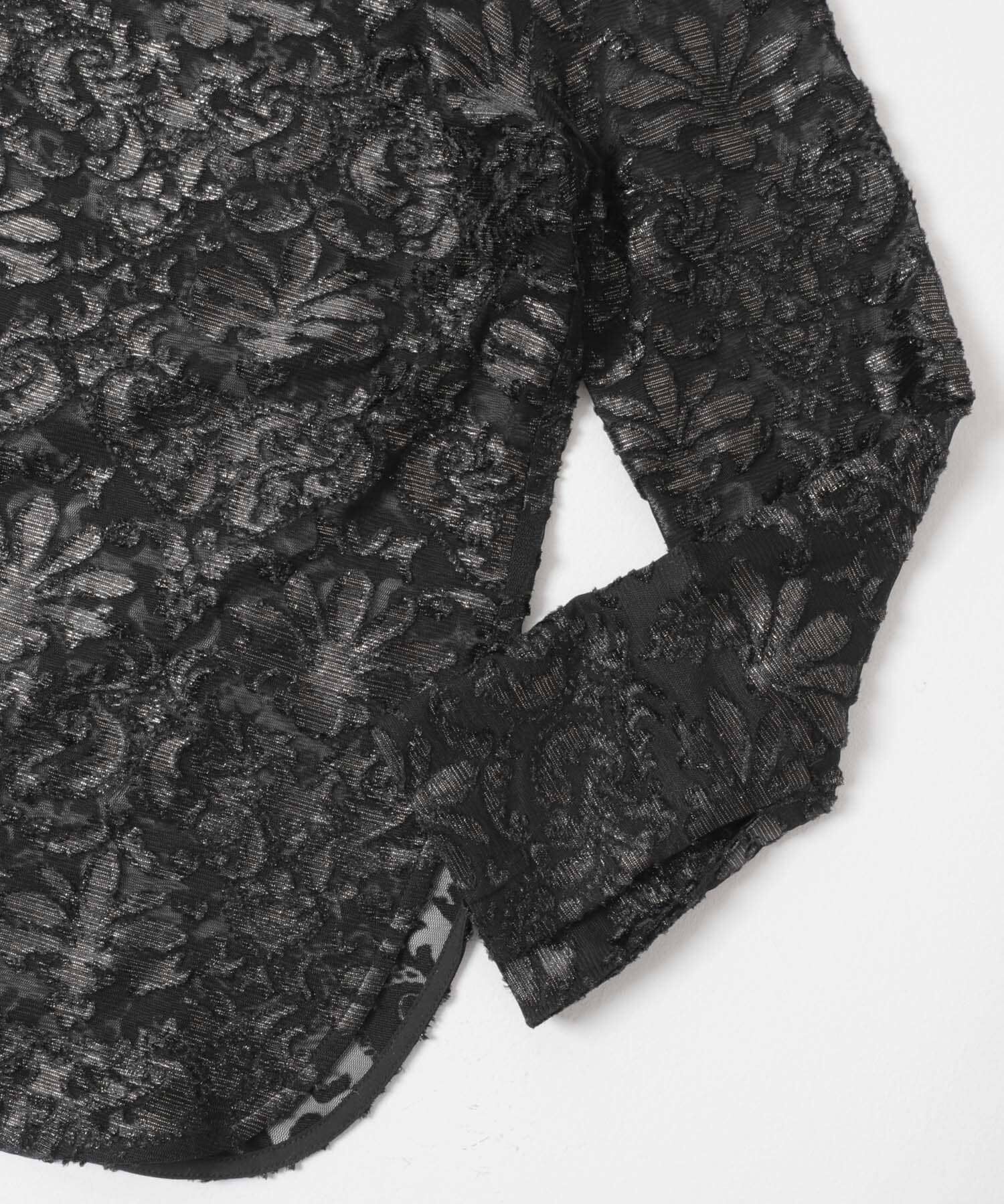  「チュールジャガードブラウス」|シャツ・ブラウス|