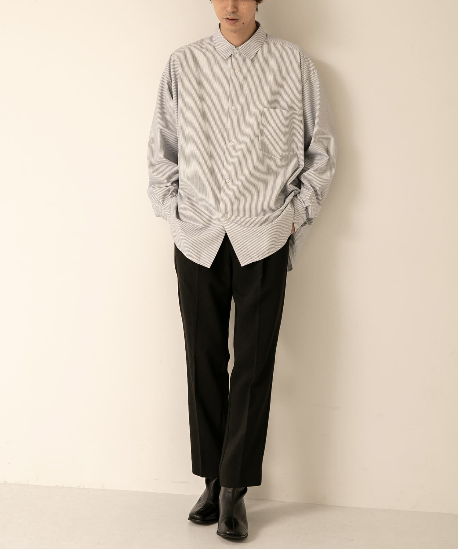 SENSE OF PLACE by URBAN RESEARCH「ハードツイルセンタープレスストレートパンツ」|その他|