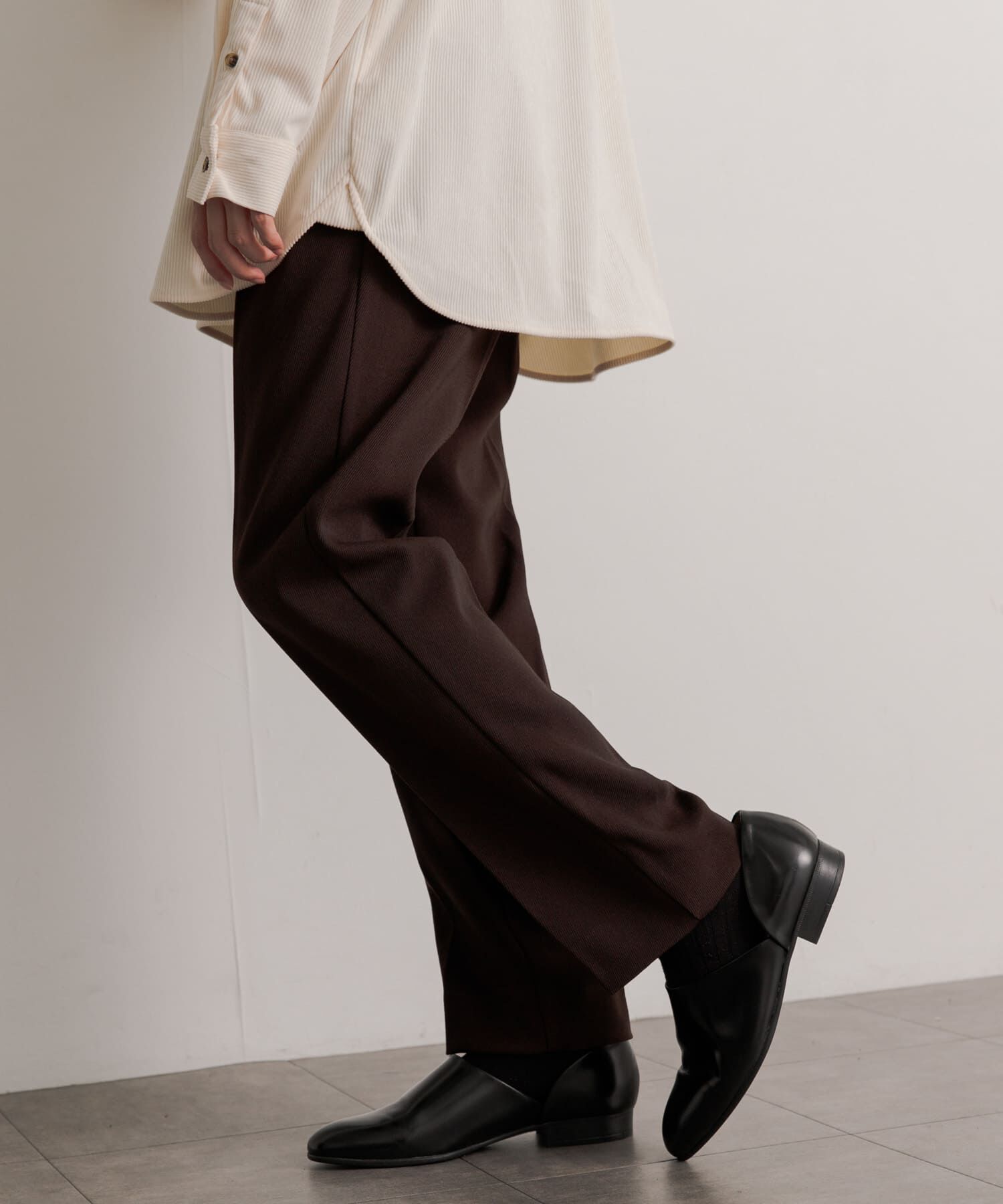 SENSE OF PLACE by URBAN RESEARCH「ハードツイルセンタープレスストレートパンツ」|その他|