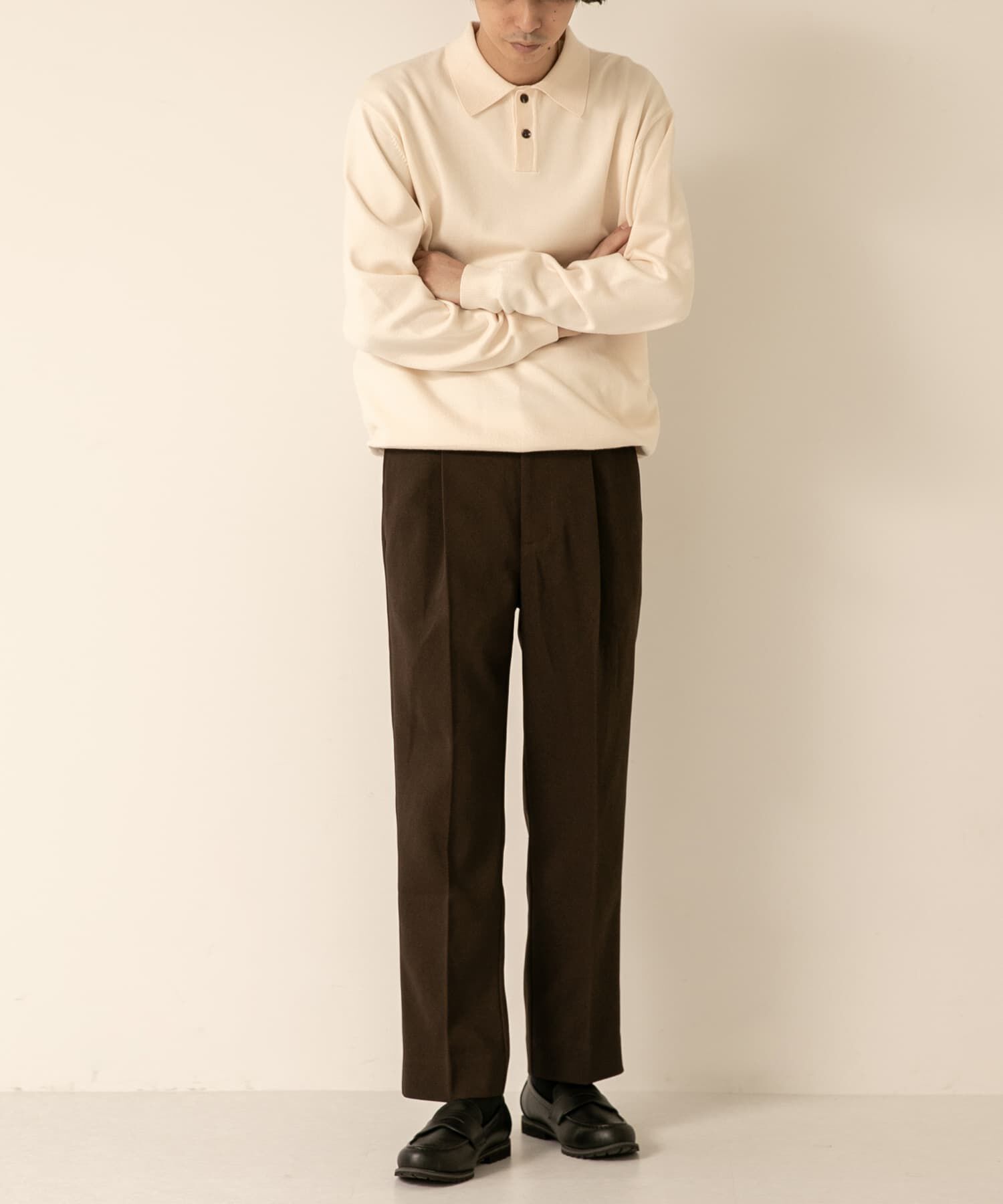 SENSE OF PLACE by URBAN RESEARCH「ハードツイルセンタープレスストレートパンツ」|その他|