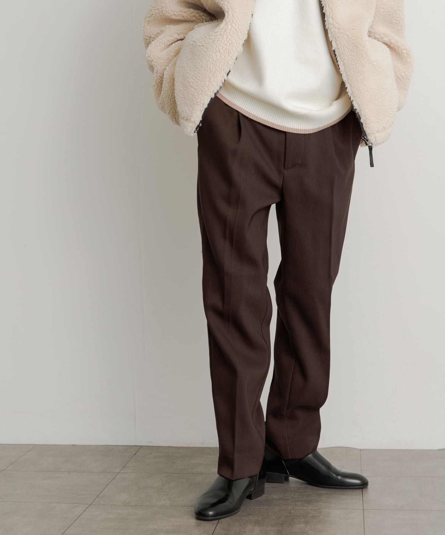 SENSE OF PLACE by URBAN RESEARCH「ハードツイルセンタープレスストレートパンツ」|その他|