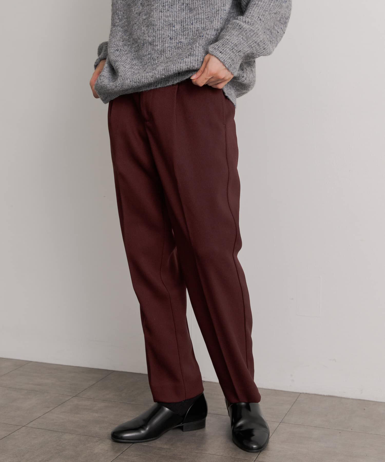 SENSE OF PLACE by URBAN RESEARCH「ハードツイルセンタープレスストレートパンツ」|その他|