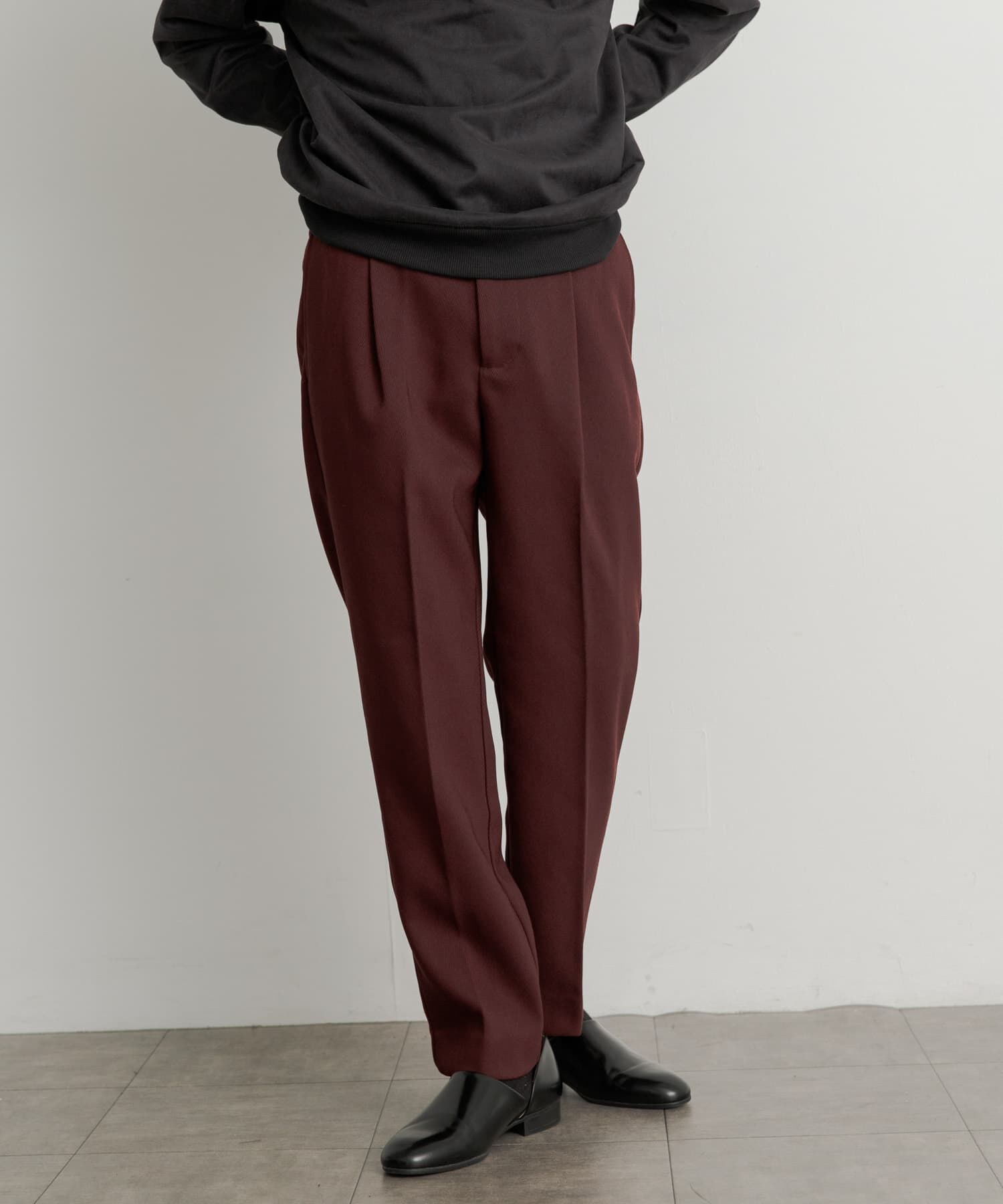 SENSE OF PLACE by URBAN RESEARCH「ハードツイルセンタープレスストレートパンツ」|その他|