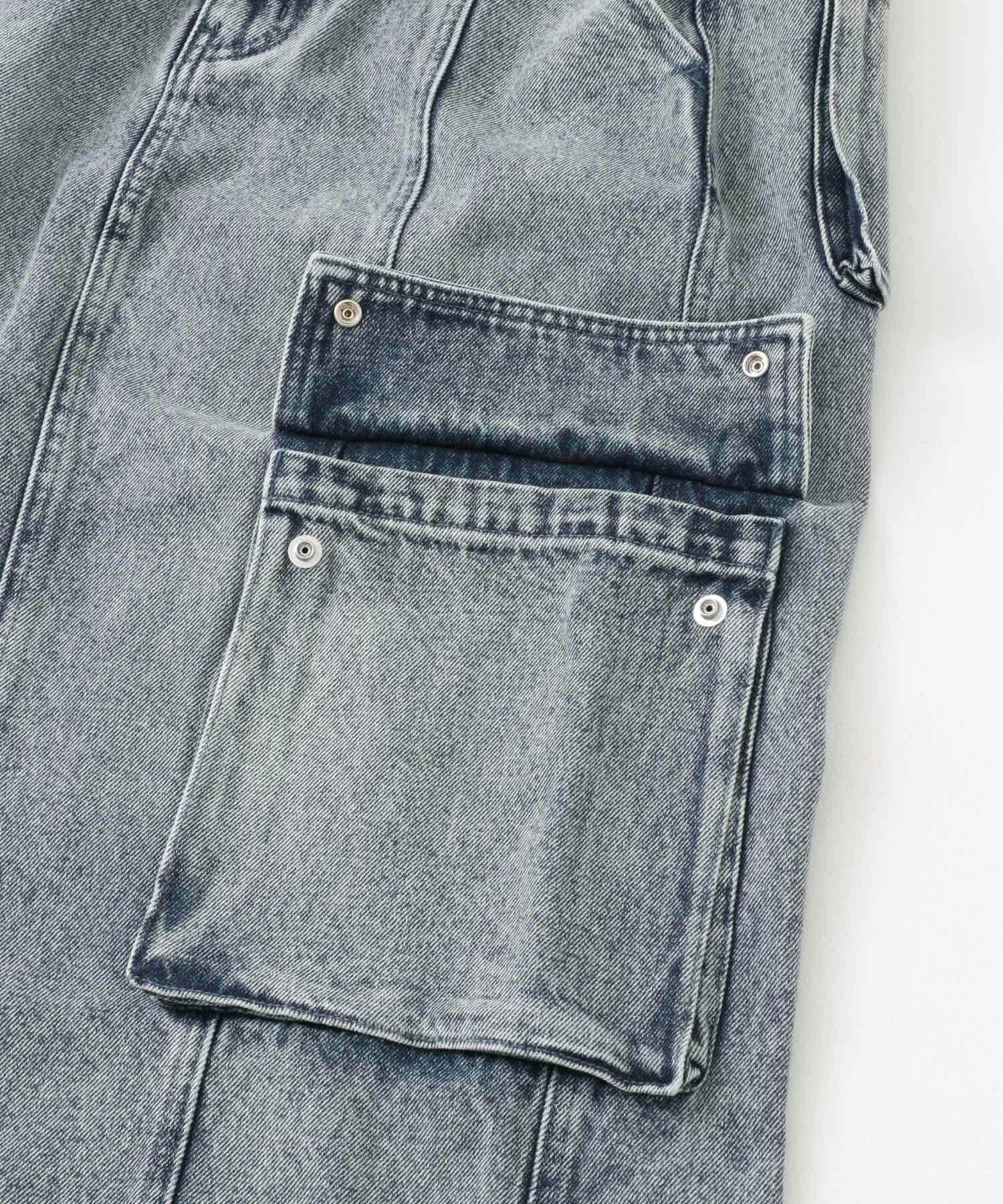 SENSE OF PLACE by URBAN RESEARCH「カーゴデニムスカート」|スカート|