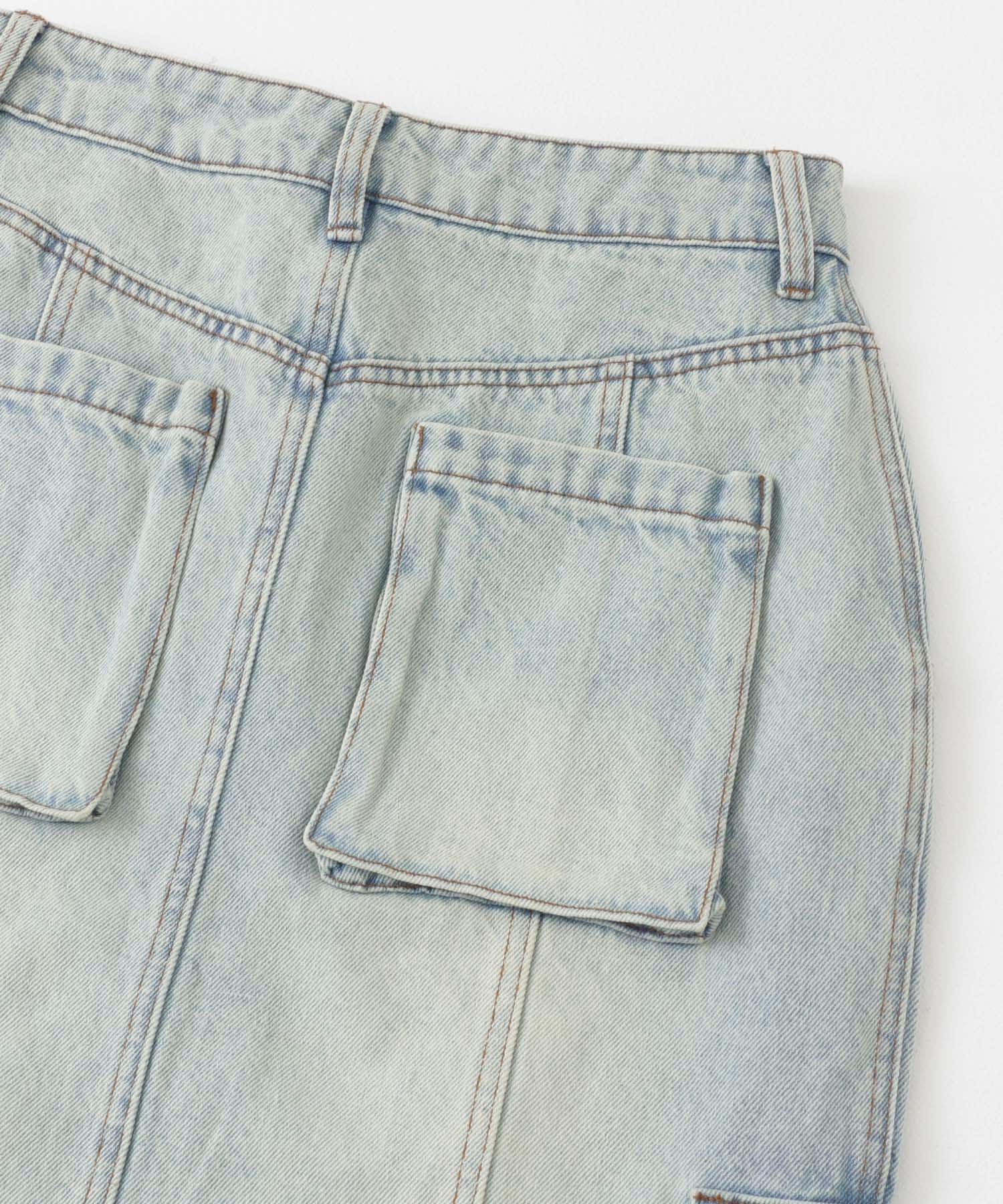 SENSE OF PLACE by URBAN RESEARCH「カーゴデニムスカート」|スカート|