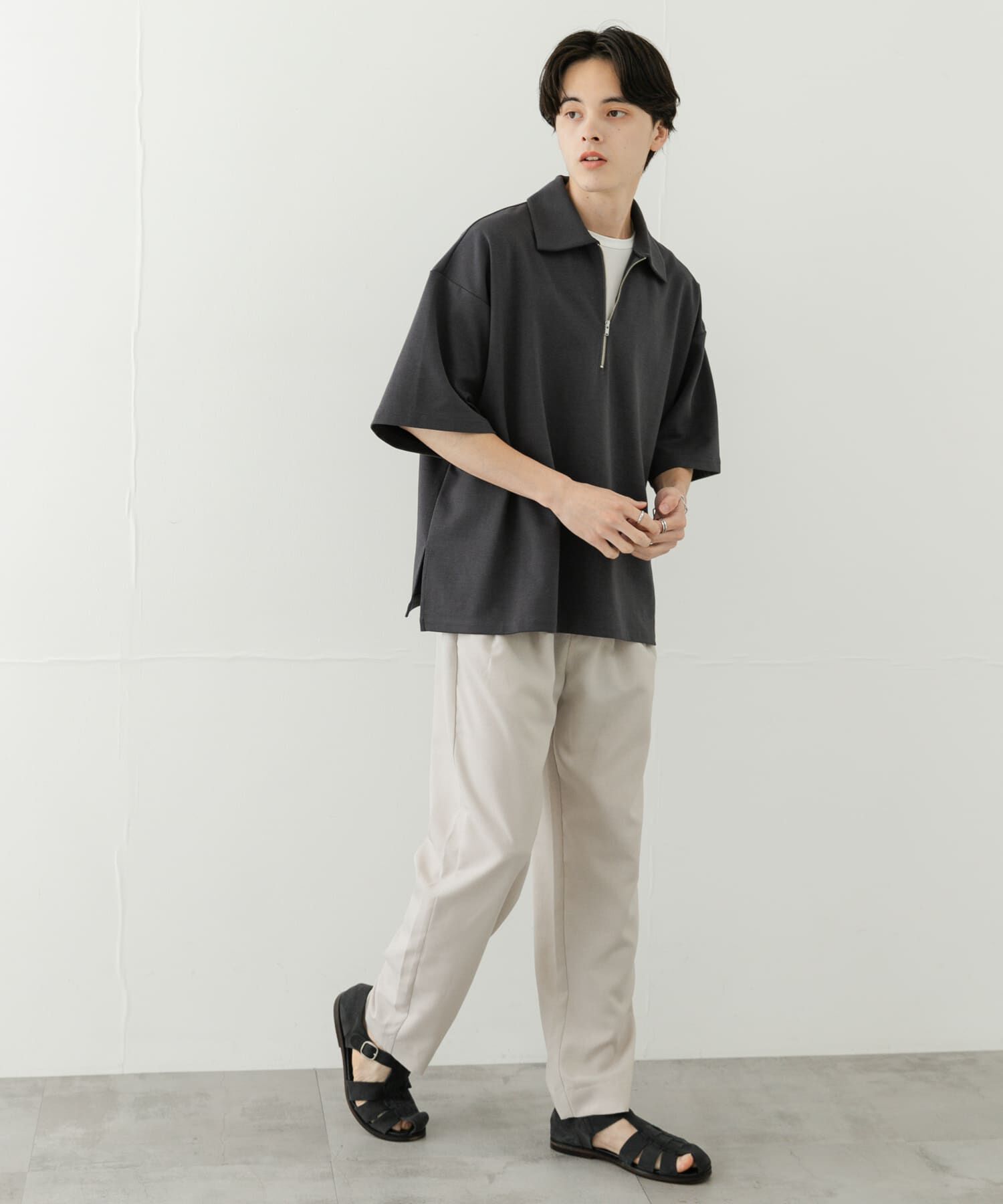 SENSE OF PLACE by URBAN RESEARCH「『セットアップ対応』『速乾』クイックドライタックテーパードパンツII」|その他|