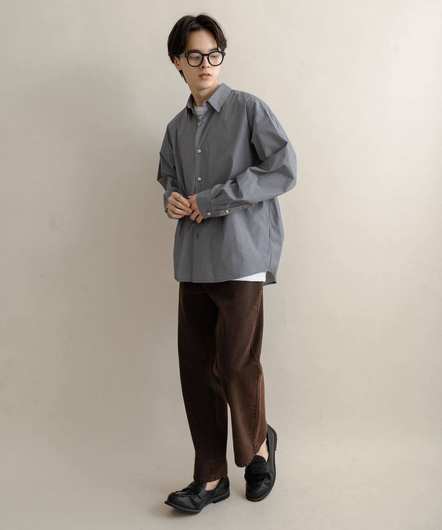 SENSE OF PLACE by URBAN RESEARCH「『WEB/一部店舗限定』コンフォートレギュラーカラーシャツ」|シャツ・ブラウス|