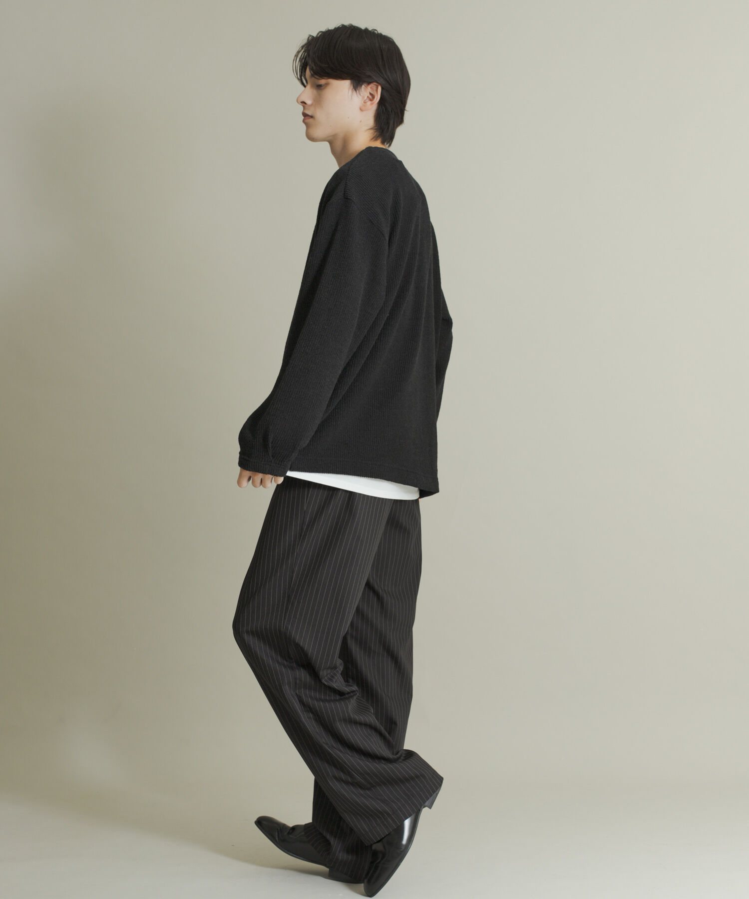 SENSE OF PLACE by URBAN RESEARCH「ウールタッチジャージカーディガン」|カーディガン|