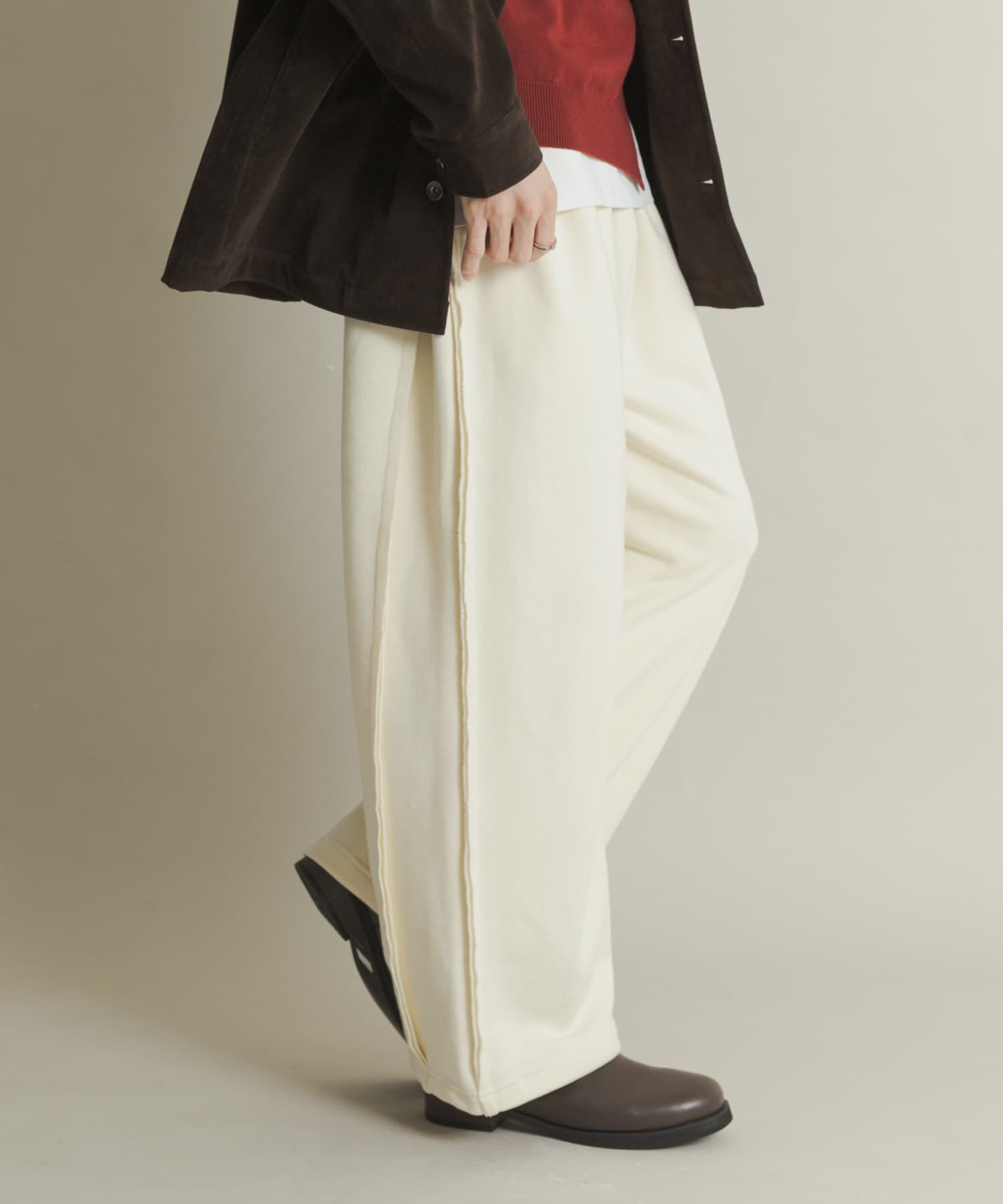 SENSE OF PLACE by URBAN RESEARCH「スウェットタックワイドパンツ」|その他|