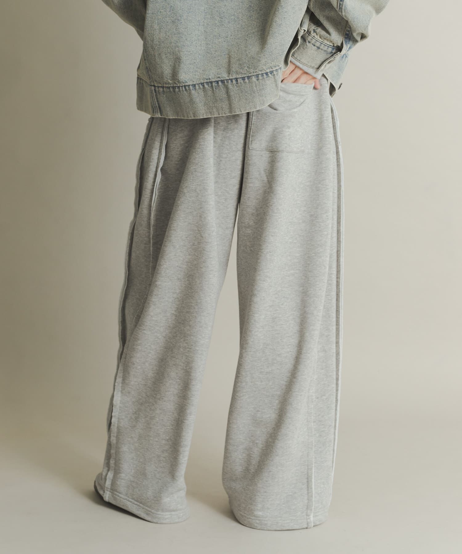 SENSE OF PLACE by URBAN RESEARCH「スウェットタックワイドパンツ」|その他|