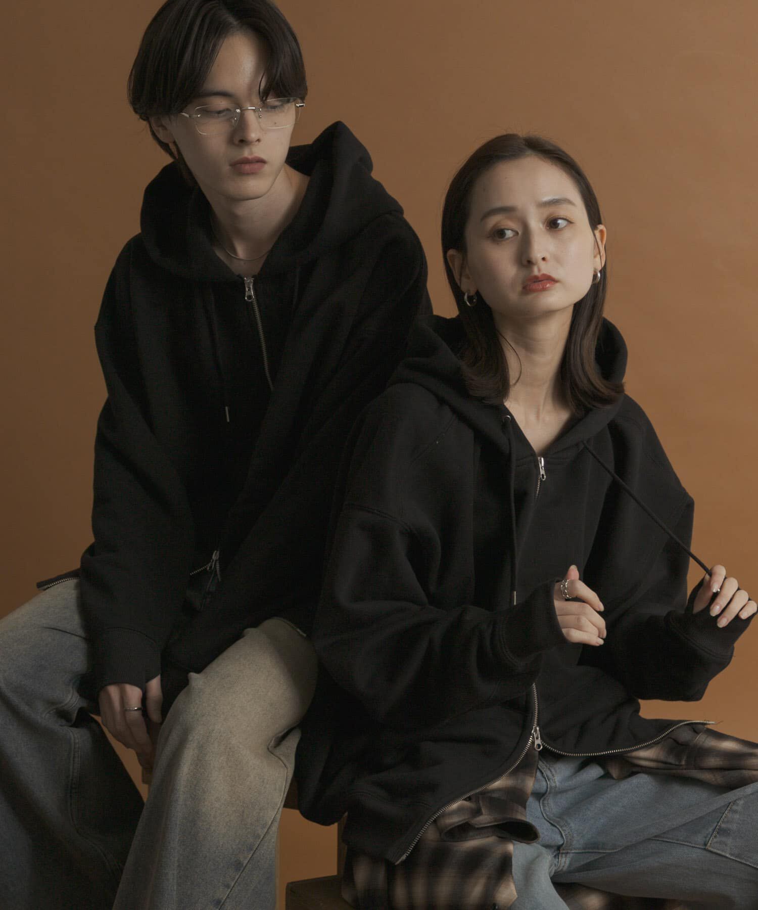 SENSE OF PLACE by URBAN RESEARCH「『ユニセックス』Wジップパーカー」|パーカー|