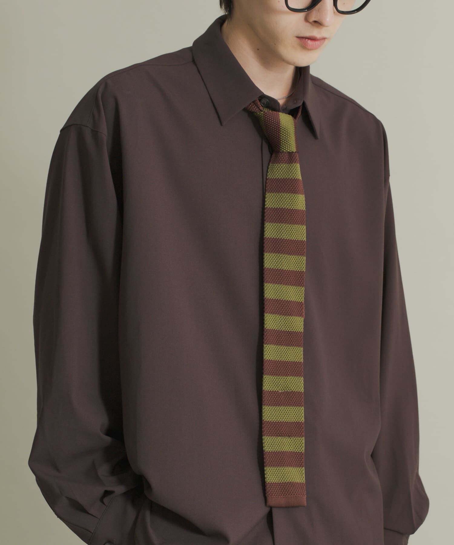 SENSE OF PLACE by URBAN RESEARCH「ボーダーニットタイ」|ネクタイ・蝶ネクタイ|