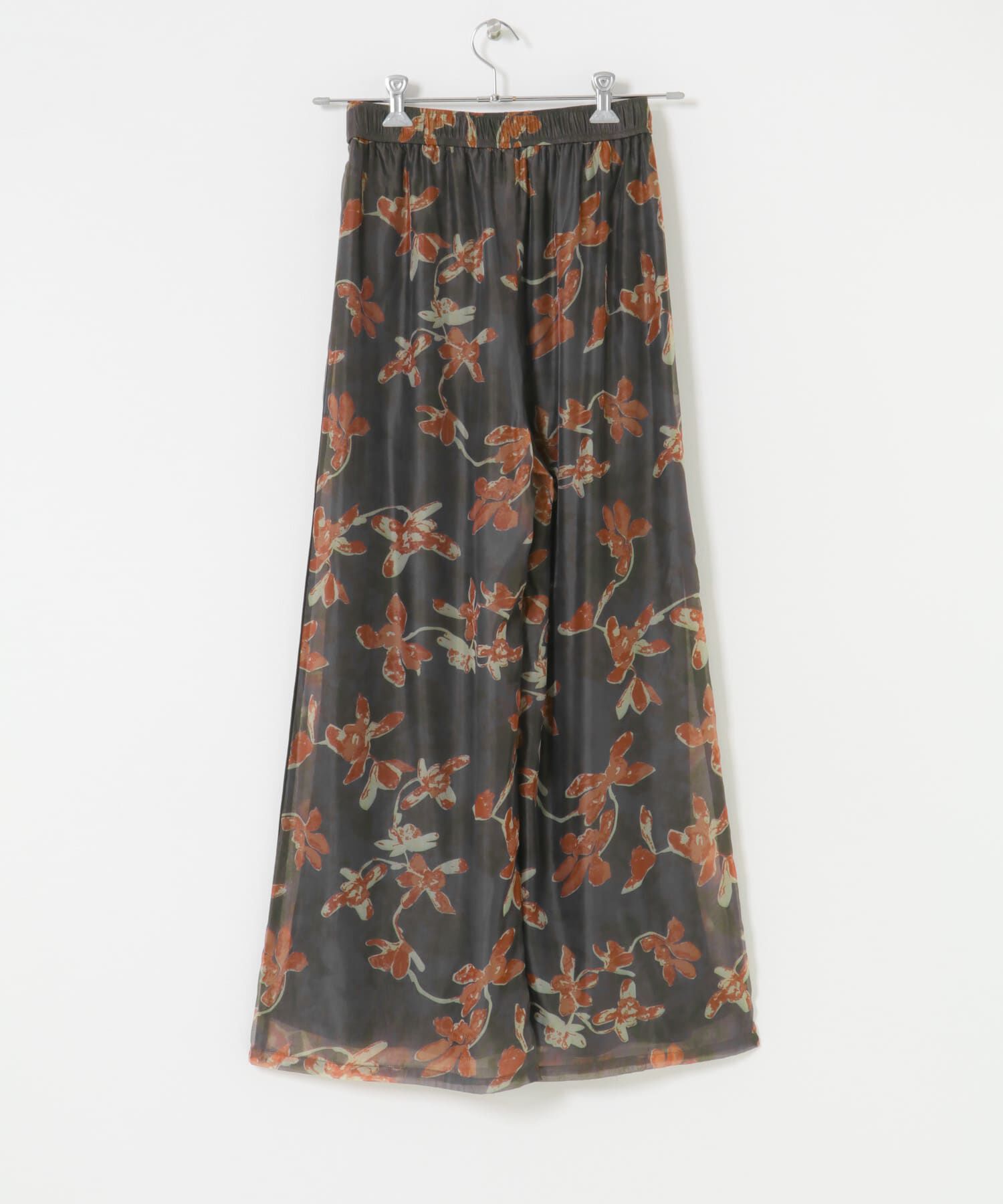 SENSE OF PLACE by URBAN RESEARCH「フラワープリントオーガンジーパンツ」|その他|