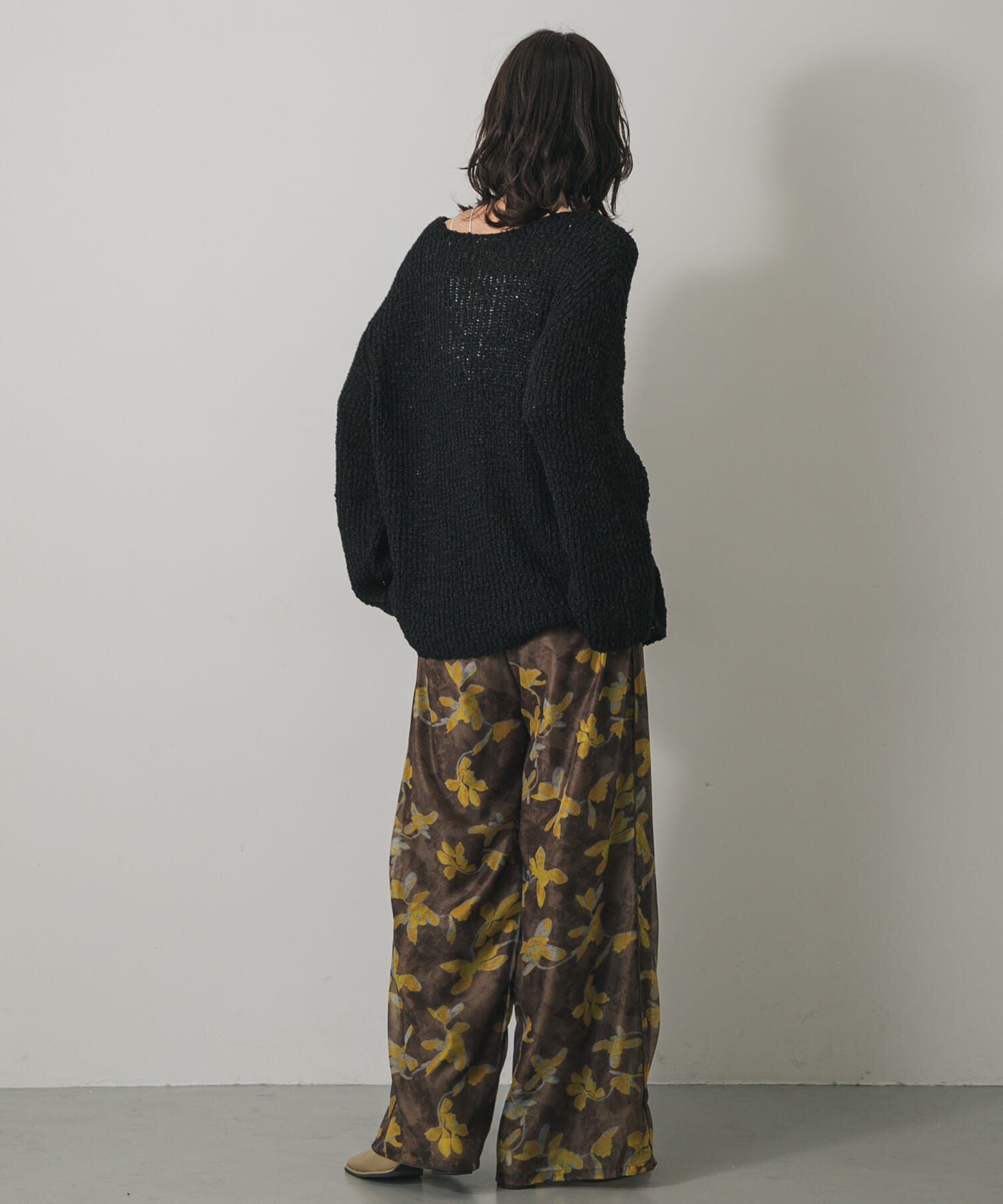 SENSE OF PLACE by URBAN RESEARCH「フラワープリントオーガンジーパンツ」|その他|