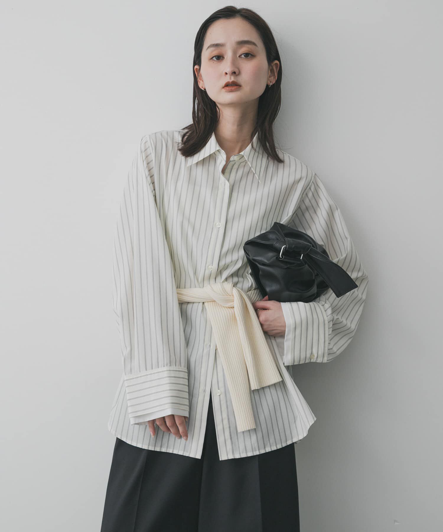 SENSE OF PLACE by URBAN RESEARCH「『イージーケア』レイヤードカフスルーズシャツ」|シャツ・ブラウス|