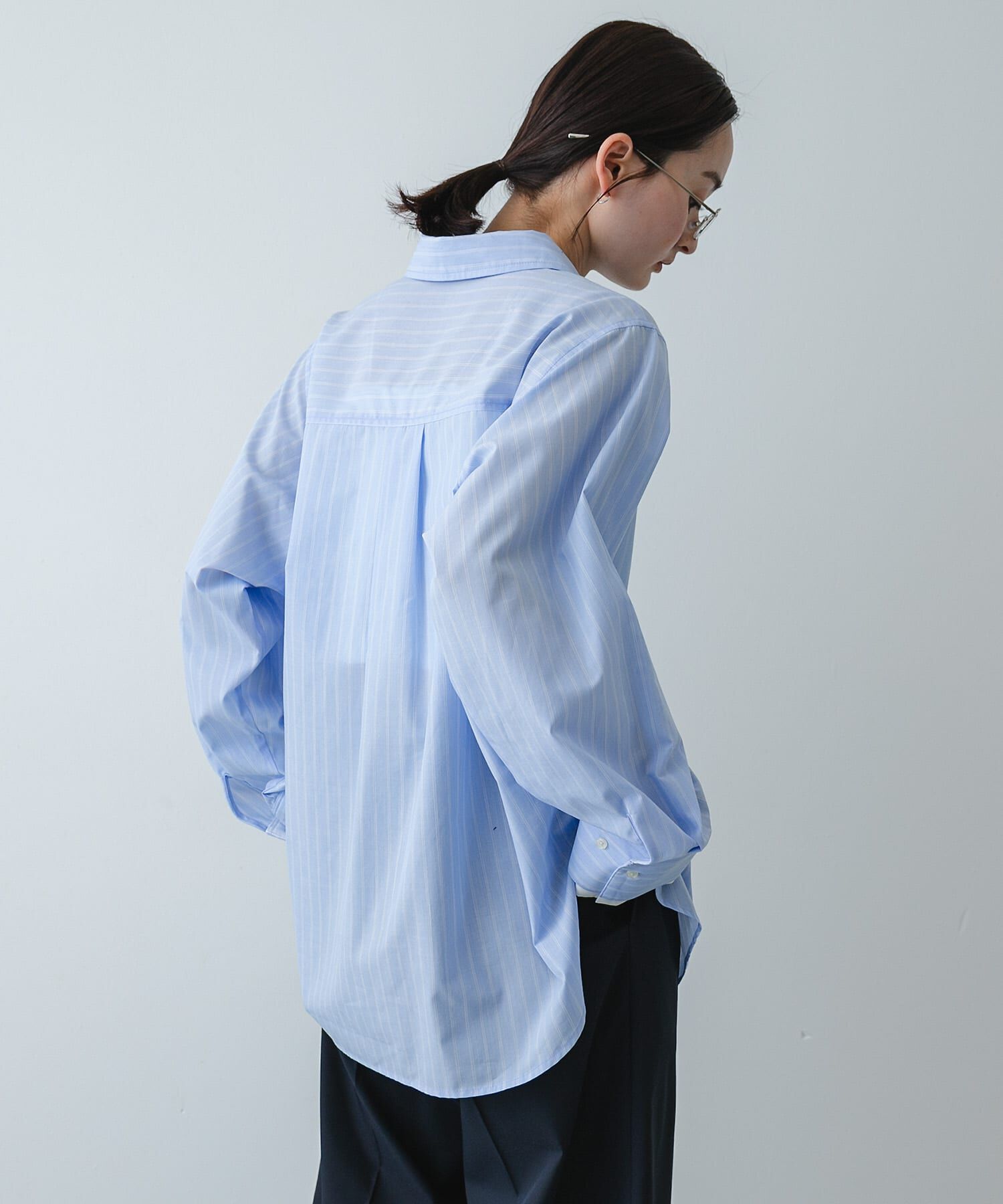 SENSE OF PLACE by URBAN RESEARCH「『イージーケア』レイヤードカフスルーズシャツ」|シャツ・ブラウス|