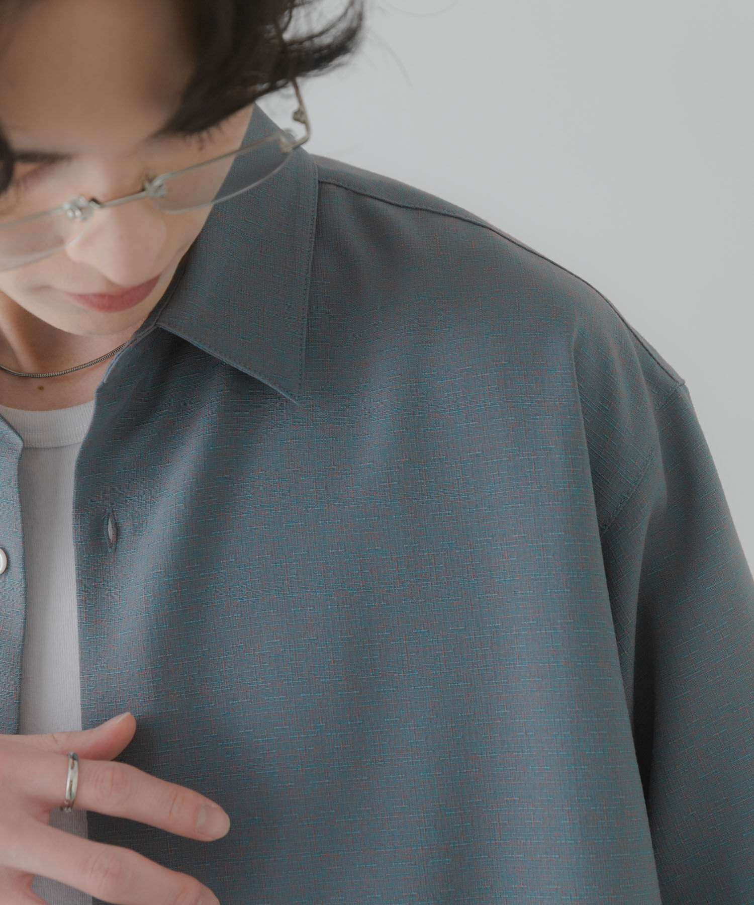 SENSE OF PLACE by URBAN RESEARCH「カラースラブレギュラーカラーシャツ」|シャツ・ブラウス|