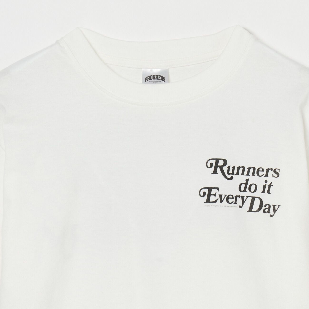  「PROGRESS RUNNING CLUB PRC RUNNER DO IT EVERY DAY」|Tシャツ・カットソー|