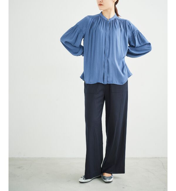 le.coeur blanc「ツイルストレッチイージーパンツ」|その他|