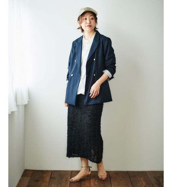  「STAR&STRIPE  ベーシックリブT」|Tシャツ・カットソー|