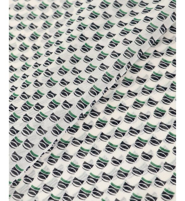  「シフォン幾何柄プリントブラウス」|シャツ・ブラウス|