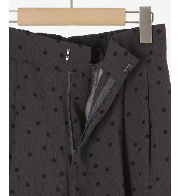  「リネンライクスラブドットタックパンツ」|その他|