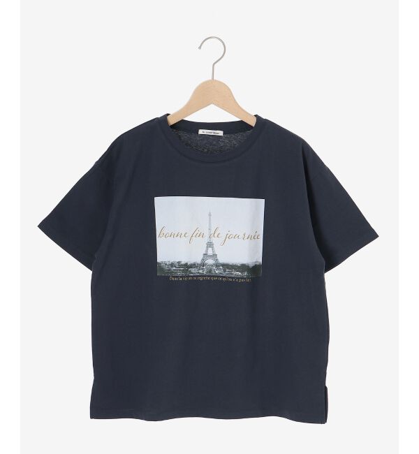  「《手洗い可能》La Tour EiffelロゴTシャツ」|Tシャツ・カットソー|