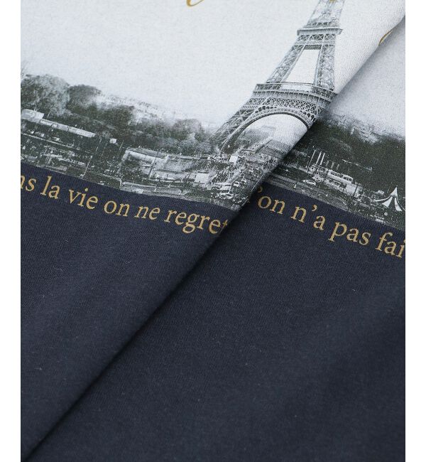  「《手洗い可能》La Tour EiffelロゴTシャツ」|Tシャツ・カットソー|