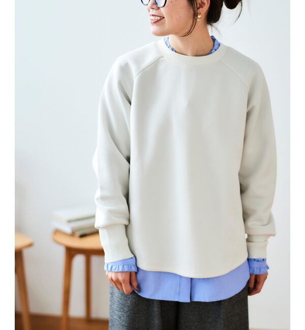  「バックジップボンディングトップス」|Tシャツ・カットソー|