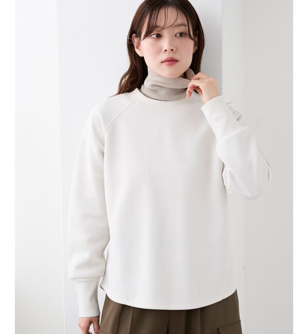  「バックジップボンディングトップス」|Tシャツ・カットソー|