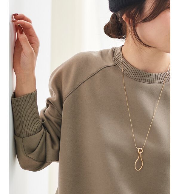  「バックジップボンディングトップス」|Tシャツ・カットソー|