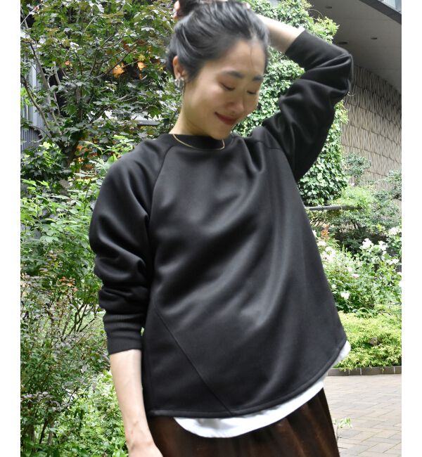  「バックジップボンディングトップス」|Tシャツ・カットソー|