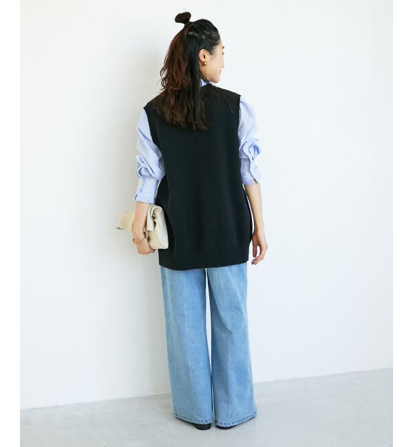  「TORRAZZO DONNA 別注ファーポケットベスト」|ベスト・ジレ|