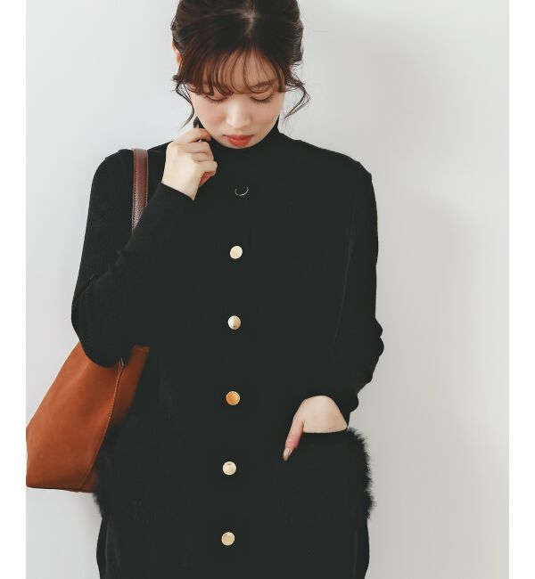  「TORRAZZO DONNA 別注ファーポケットベスト」|ベスト・ジレ|