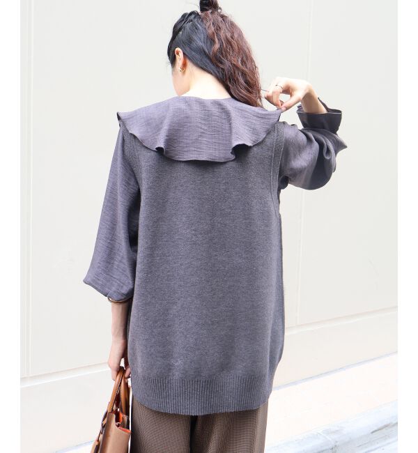  「TORRAZZO DONNA 別注ファーポケットベスト」|ベスト・ジレ|