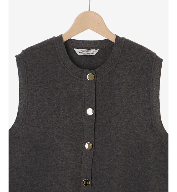  「TORRAZZO DONNA 別注ファーポケットベスト」|ベスト・ジレ|