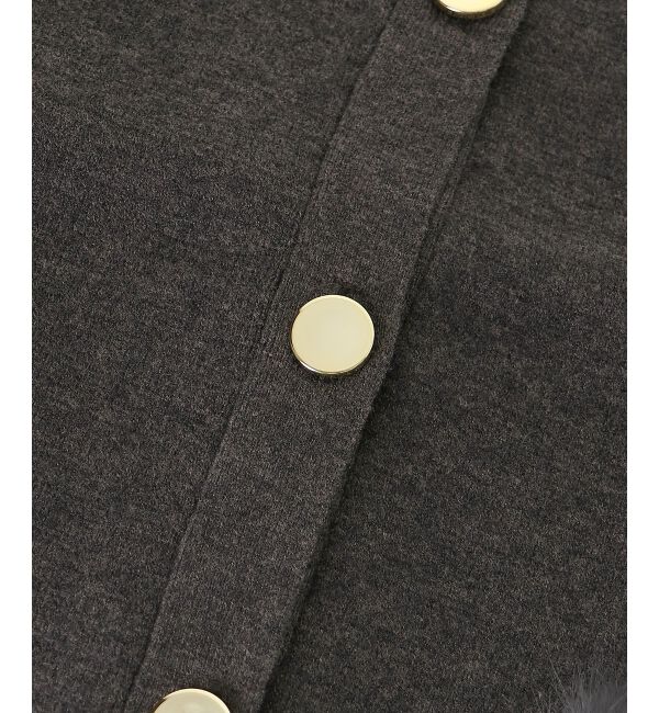  「TORRAZZO DONNA 別注ファーポケットベスト」|ベスト・ジレ|