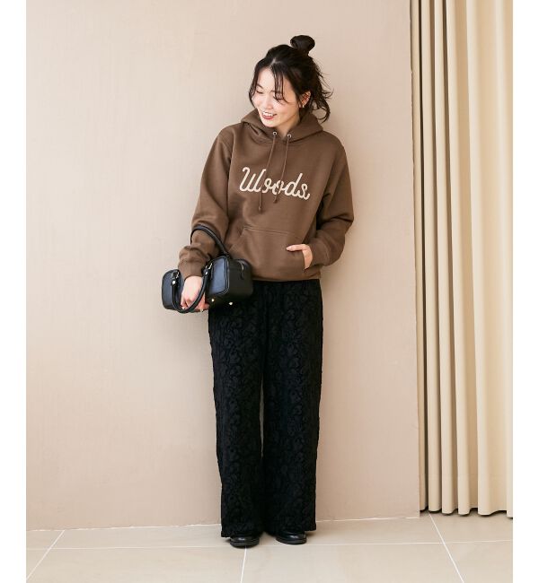  「《WEB限定アイテム》起毛レースイージーパンツ」|その他|