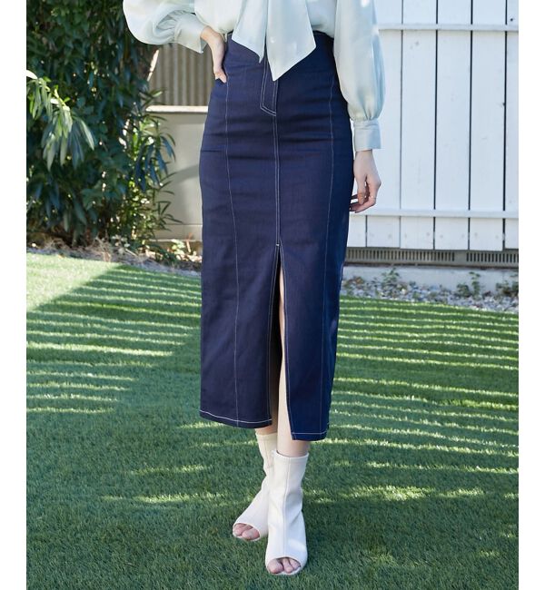 MAJESTICLEGON「ストレッチタイトスカート」|タイト|