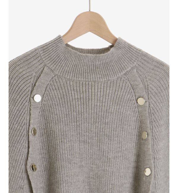 MAJESTICLEGON「ベルトセットケープニット」|ニット・セーター|