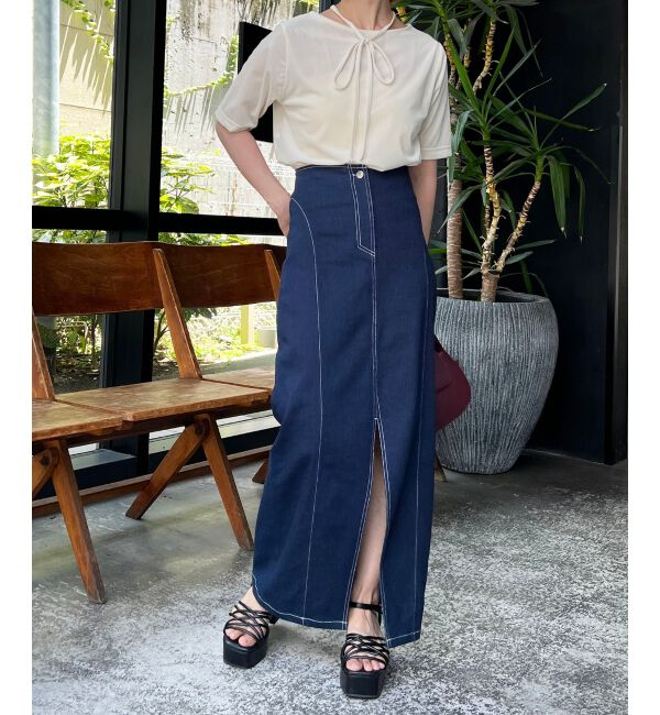 MAJESTICLEGON「前後2wayベロアトップス」|Tシャツ・カットソー|