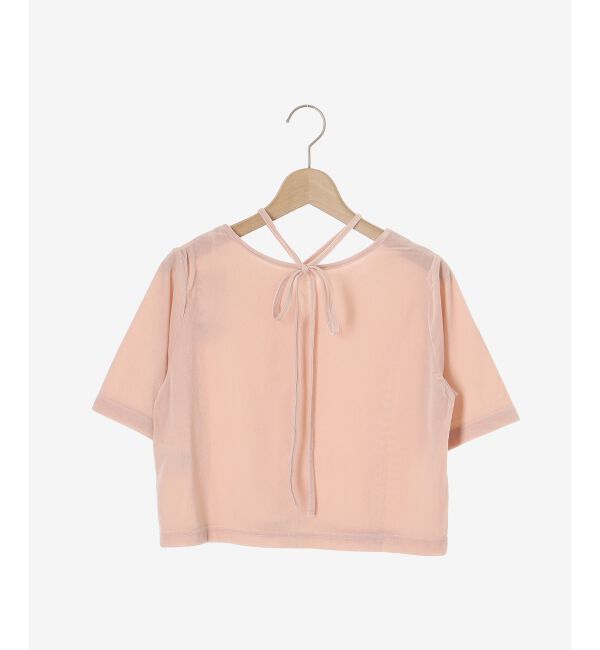 MAJESTICLEGON「前後2wayベロアトップス」|Tシャツ・カットソー|