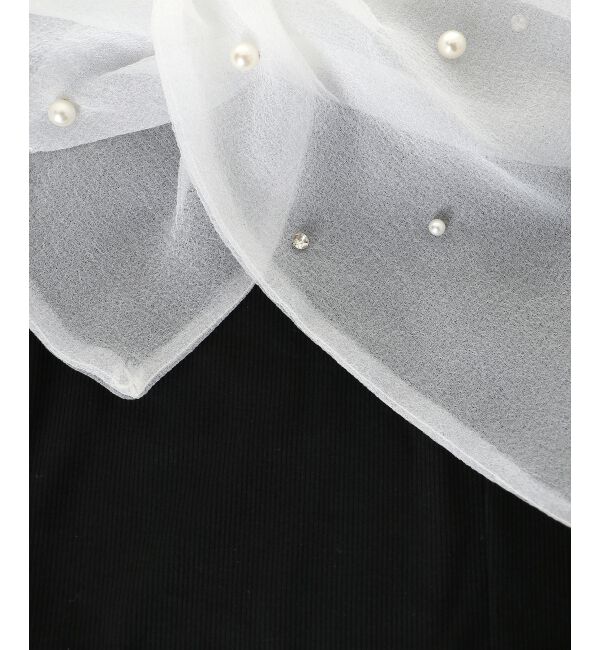  「キラキラビジューオフショルトップス」|Tシャツ・カットソー|