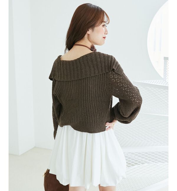  「カーデ&times;バルーンキャミワンピセット」|ワンピース|