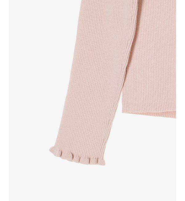  「デコルテオープンリボンニット」|ニット・セーター|