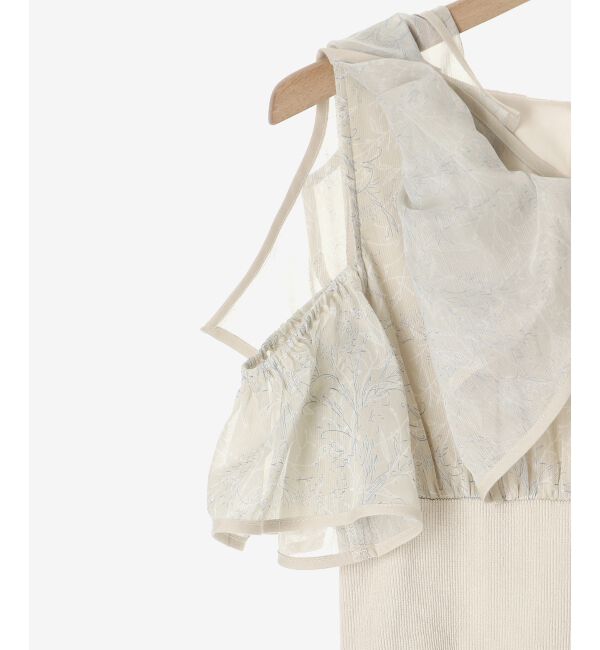  「ダブルカラーコルセットワンピース」|ワンピース|