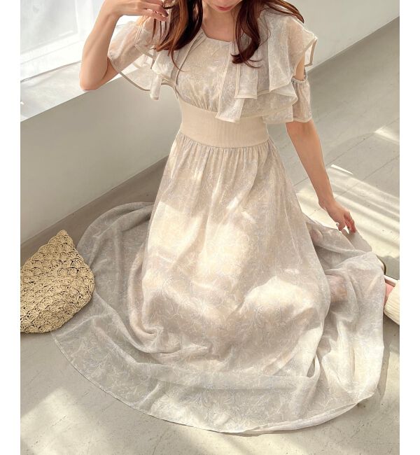  「ダブルカラーコルセットワンピース」|ワンピース|