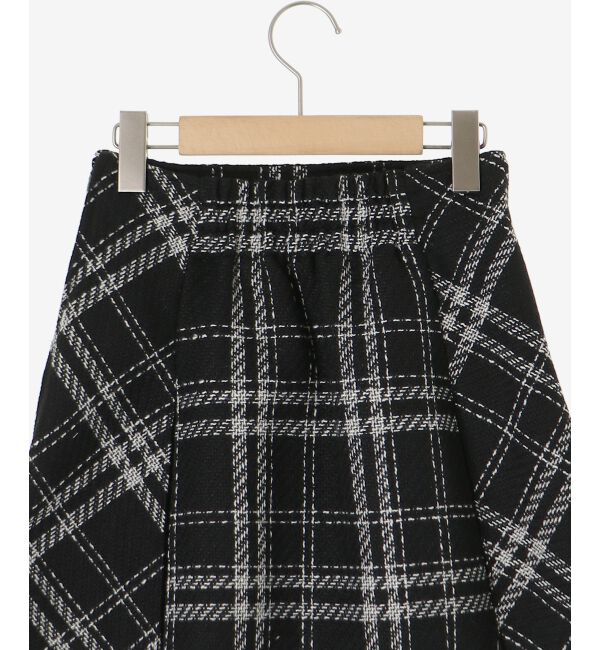  「ボックスプリーツフレアミニスカパン」|スカート|