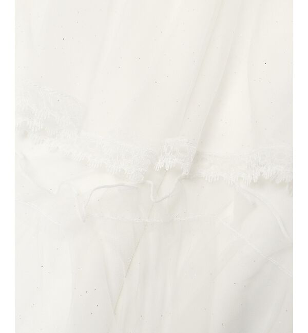  「チェーン付きキラキラキャミワンピ」|ワンピース|