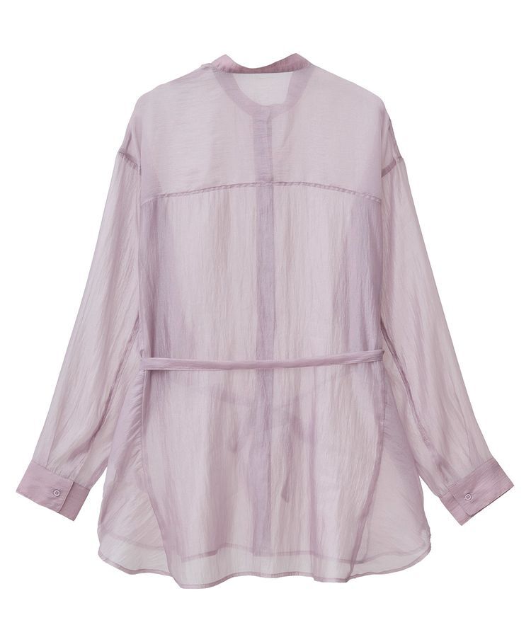 earth music&ecology「ウエストベルトシアーシャツ」|シャツ・ブラウス|